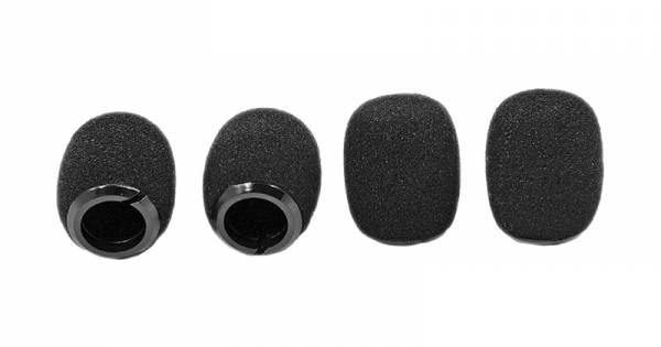 Shure RK183WS Black Snap-fit Foam Windscreen for BETA98 MX202 WH30